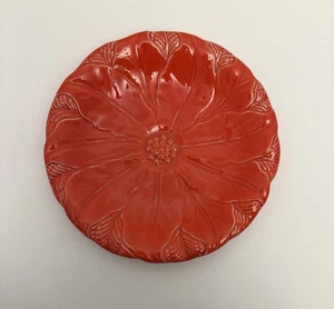 Vintage Pier 1 Imports 10" Weihnachtsstern Teller (1) selten. - Bild 1 von 8