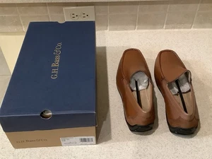 GH BASS & CO.Men's Conrad Cognac Loafers 10M - New In Box - Picture 1 of 5