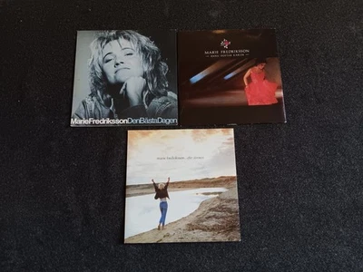 3 x Marie Fredriksson  - 7":s - Ännu doftar kärlek  ( Roxette ) Foto 1 de 3