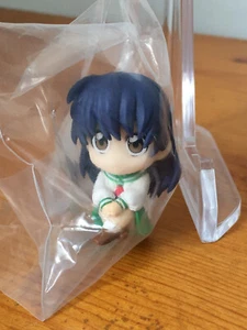 Inuyasha Machiboke Figure Kagome Higurashi Sitting Small Plastic Figure Gachapon - Picture 1 of 7
