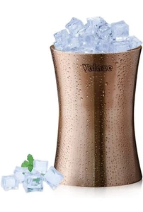 Weinkühler Flaschenhalter Eiskübel Wein Kupfer doppelwandig Edelstahl - Bild 1 von 7