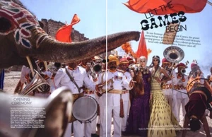 Diego Fuga Lakshmi Rana Alys Hale 2012 14 páginas revista editorial juegos comienzan - Imagen 1 de 7