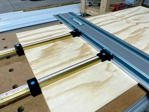 Guías paralelas para rieles guía Makita y sierras de oruga por ToolCurve - Imagen 1 de 7