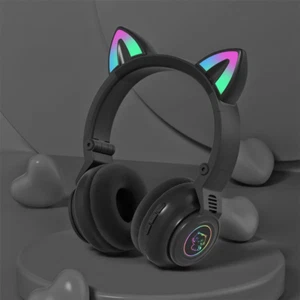 Gaming wireless Headsets Bluetooth 5.0 with Microphone for PC XBOX PS4 Laptop - Picture 1 of 19