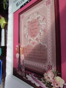 WEDDING SAMPLER Cross Stitch & Country Crafts Better Homes & Gardens Leaflet #43 - Picture 1 of 6