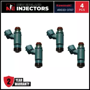 Reman Kawasaki Fuel Injectors (4) 2003-2007 STX 12F 04-16+ STX 15F 49033-3707 - Picture 1 of 4