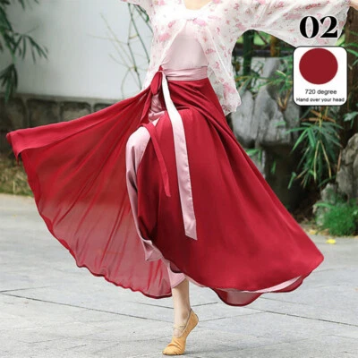 Faldas de intérprete Degree Flamenco Dance 720 para mujer actuación escénica clásica Foto 1 de 4