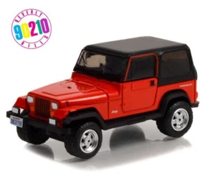 JEEP Wrangler - Beverly Hills 90210 - 1994 - red - Greenlight 1:64 - Foto 1 di 6