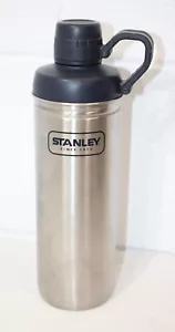 Genuine Stanley Adventure Steel Water Bottle NON-INSULATED w/ Ice-catch Cap 27oz - Picture 1 of 15