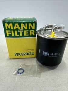 Filtro de combustible MANN WK 820/2 X para Mercedes W164 W204 W212 E250 GL350 ML320 R320 - Imagen 1 de 3