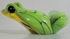 Vintage Australian Studio Art Glass James Dobson  Frog Figurine