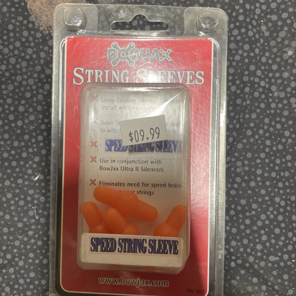 Bowjax String Sleeve Orange 4 Pack - Image 1 of 2