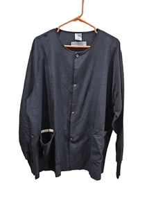 Medline L scrub top black - Picture 1 of 14