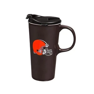 Team Sports America Cleveland Browns, 17oz Boxed Travel Mug - Picture 1 of 3