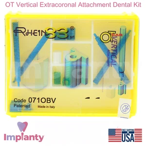 Kit de accesorios cilíndricos extracoronales verticales dentales OT componentes de silicona - Imagen 1 de 6
