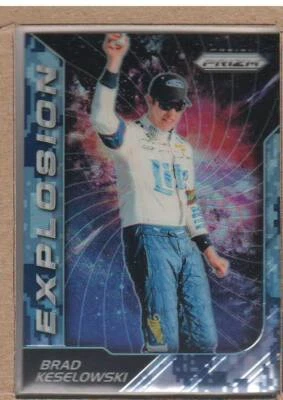 Brad Keselowski 88 2018 Panini Prizm NASCAR Explosion Subset Camo Prizm - Image 1 of 2