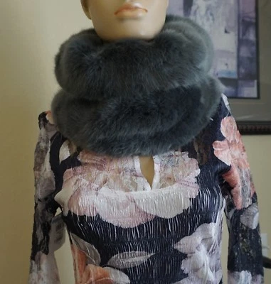 Bufanda infinita de piel sintética Nordstrom Snood  Foto 1 de 4