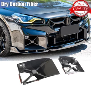 For BMW M2 G87 Coupe 2022-2024 Dry Carbon Fiber Front Bumper Air Duct Inlet Vent - Picture 1 of 12