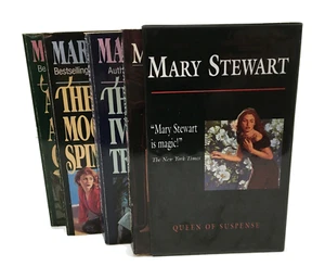 Mary Stewart 4 Book Box Set Paperback Queen of Suspense Romance Gothic Ivy Tree - Picture 1 of 4