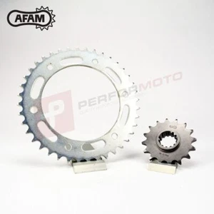 AFAM Steel Sprocket set to fit Triumph 1050 Speed Triple / R / S / RS 2011-2019 - Picture 1 of 3