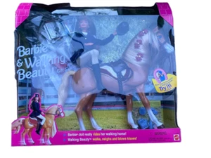 Barbie and Walking Beauty Geschenkset in OVP Spaziergänge Vintage NEU IN BOX - Bild 1 von 5