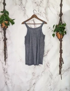 Anthropologie Deletta Sweater Womens XS Gray Cold Shoulder Top Long Sleeve  - Picture 1 of 6