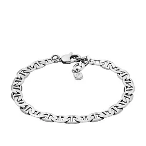 FOSSIL Mens Bracelet HERITAGE JA7239040 Stainless Steel - Picture 1 of 3