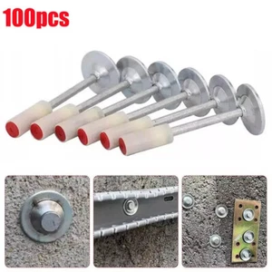 100PCS Mini Manual Steel Nail Rivet Tool Concrete Nailer DIY Wall For Nail Gun - Picture 1 of 12