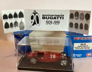 BRUMM Bugatti Type 59 GP Monaco 1934 Tazio Nuvolari, Limited edition Bugatti - Foto 1 di 3
