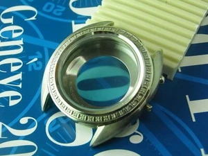 GENUINE NOS 37MM SEIKO REAL DIAMOND BEZEL 5M62-0BZ0 KINETIC MENS WATCH CASE - Picture 1 of 10