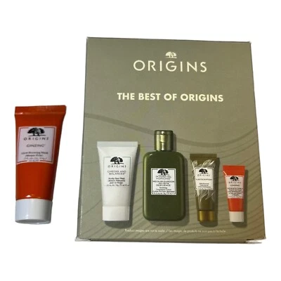 Origins 4-Pc The Best of Origins Skincare Travel Gift Set Plus Ginzing Glow Mask - Image 1 of 4