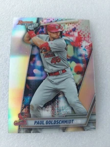 Paul Goldschmidt 2019 Bowman's Best Baseball Refractor Parallel STL Cardinals - Picture 1 of 2