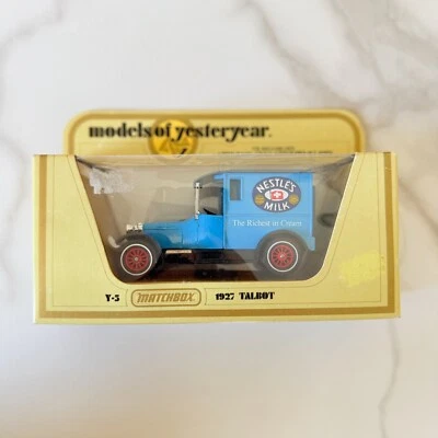 Matchbox Y-5 1927 Talbot Van Nestle’s Milk – Models of Yesteryear – New - Image 1 of 4