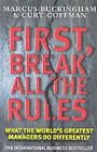 First, Break All the Rules (Simon & Schuster business books), Buckingham, Marcus