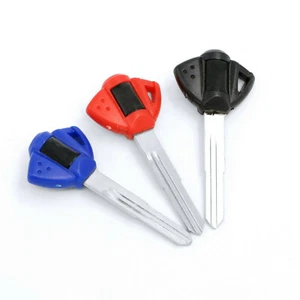 Blank Blade Motorcycle Uncut Key Fit for Suzuki GSX-R 600 750 1000 1300 Hayabusa - Picture 1 of 8