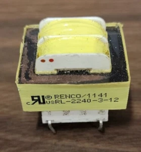 Leistungstransformator, Renco RLD-2240-3-12, 2,4 VA, 115/230VAC Pri, 6,3/12,6 VAC Sek. - Bild 1 von 6
