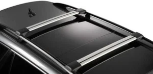 PEUGEOT 4007 2008 > 2012 BARRE PORTATUTTO ALLUMINIO RAIL BAR FLUSH BAR - Picture 1 of 1