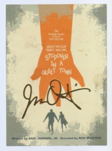 2020 TWILIGHT ZONE ARCHIVES J153 Stopover In A Quiet Town GOLD FOIL /150 - Picture 1 of 2