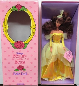 NEW Vintage Disney's Beauty and the Beast Belle Doll by Applause/Mattel 1991 NIB - Picture 1 of 6