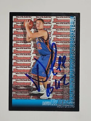 2005-06 年 Bowman 选秀 #143 David Lee IP 亲笔签名签名卡见图片 — 第 1/4 张图片