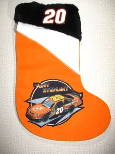 Tony Stewart #20 NASCAR Medias de Navidad Navidad Vacaciones Tradición Carreras Santa - Imagen 1 de 12
