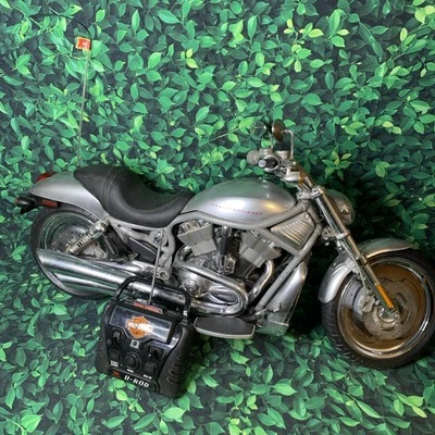 New Bright Harley Davidson V-Rod RC Motorcycle 28”/Untested For Parts or Display - Image 1 of 4