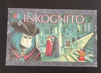 Inkognito von MB Spiele 1988 Vintage vollständig Brettspiel guter Zustand - Bild 1 von 4