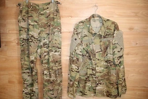 ARMY OCP MULTICAM A2CU AIRCREW FLIGHT UNIFORM SET LARGE REGULAR TOP & BOTTOMS - Picture 1 of 24