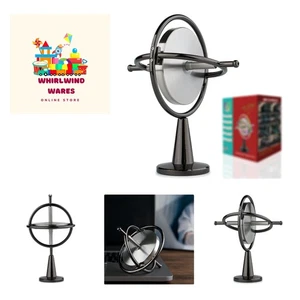 Heavy Duty Gyroscope Solid Stainless Steel Rotor: Initial Speed 8,000 RPM, St... - Picture 1 of 10