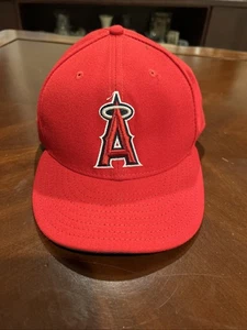 Los Angeles Angels rot MLB Baseball New Era 59Fifty Mütze Kappe Größe 7 5/8 - Bild 1 von 7