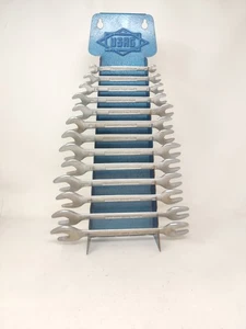 Vintage Usag  Chiavi Set Wrench tools tool attrezzi Stand Espositore - Picture 1 of 13