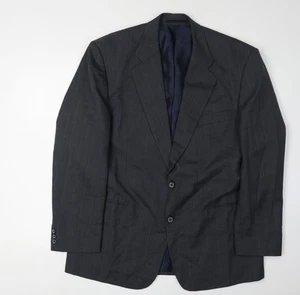 Chaqueta de traje negra para hombre C&A, mediana, ajuste clásico - Imagen 1 de 12