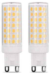 75 Watt Equivalent Tesler 6 Watt LED Dimmable G9 Base Bulb 2 Pack - Picture 1 of 3