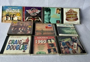 10 CD Bundle Various Artists And Genres Rock Classical Old CDs Hits Albums - Bild 1 von 3